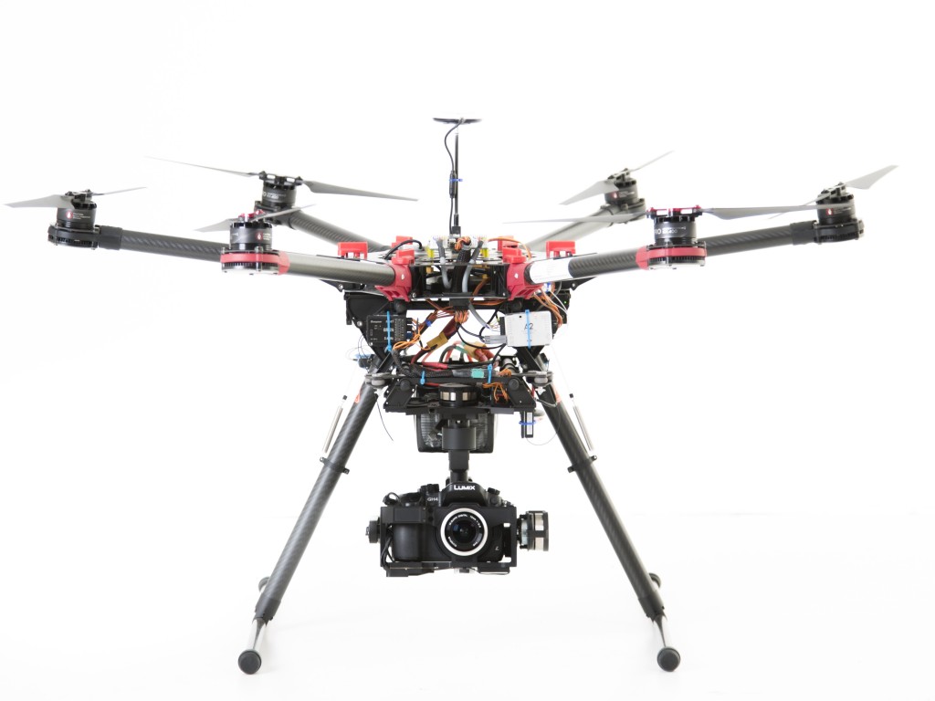 Drohne der Luftbildbaustelle